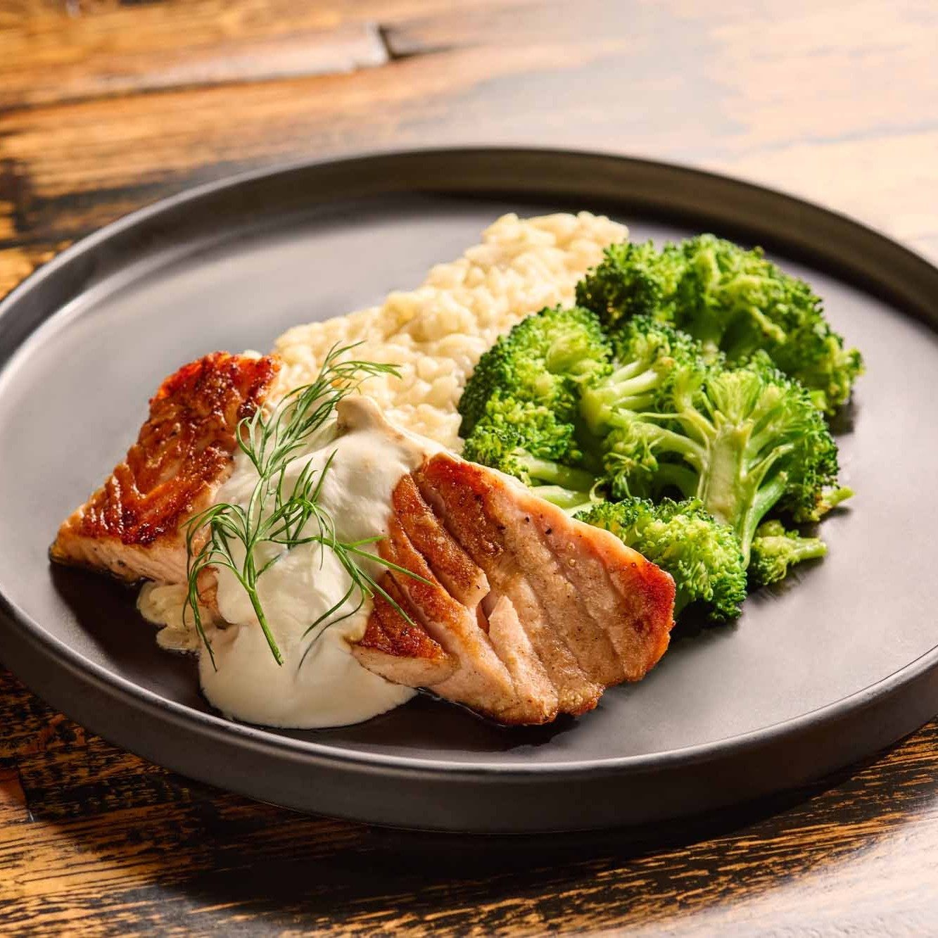Pan Seared Salmon.