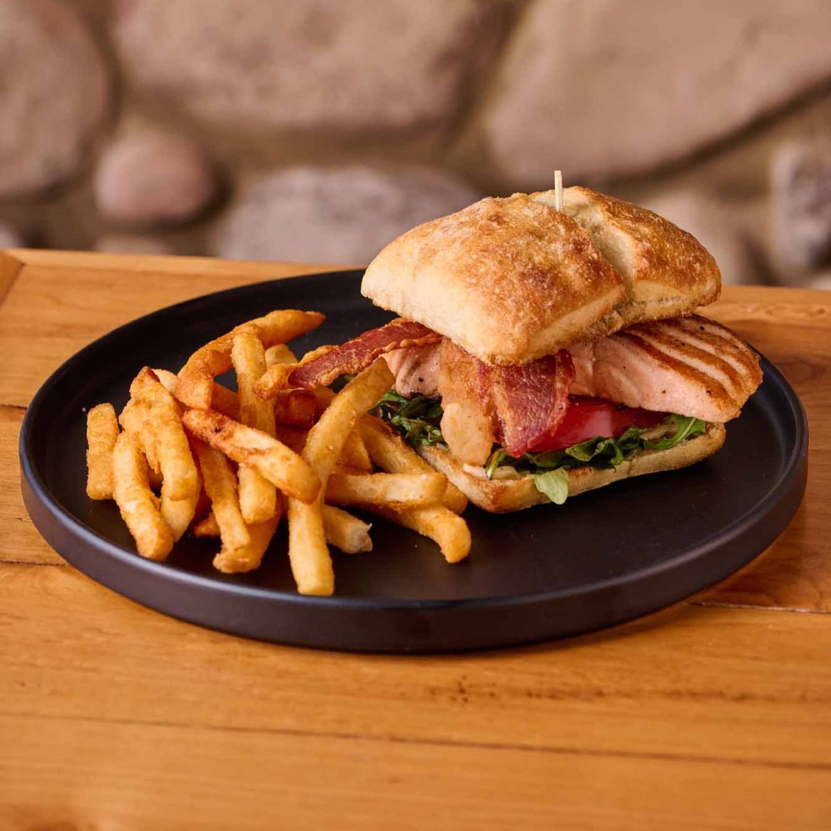 Salmon BLT