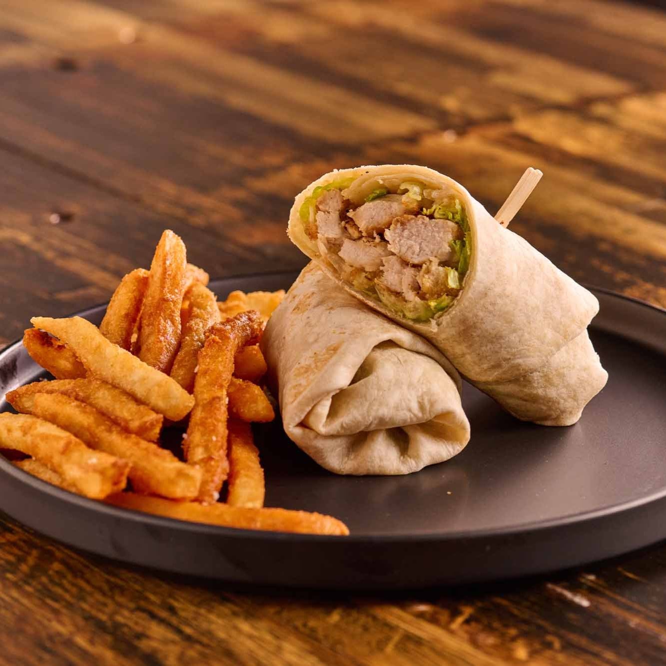 Chicken Caesar Wrap.